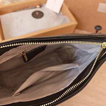 crna torba mona: Crna crossbody torba “FASHION & BAG” sa modernim kaišem - — 3