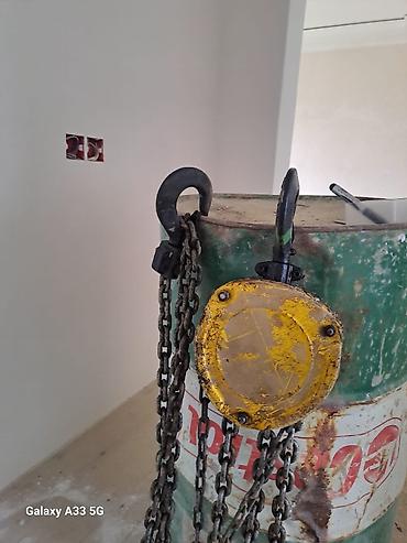 çən 2 ton: Mexanik zəncirli tal (chain hoist) - Tip: əl ilə idarə olunan — 1
