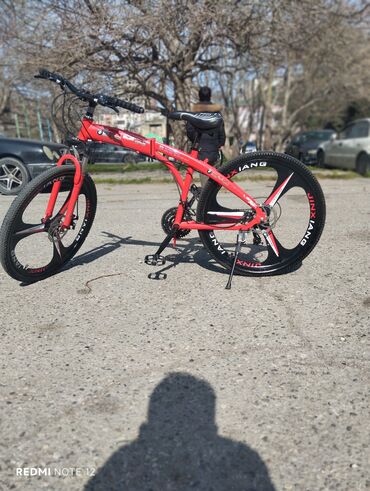 salcano велосипед: İşlənmiş Şəhər velosipedi 26", sürətlərin sayı: 7, Ünvandan götürmə