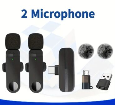 Mikrofonlar: Yeni Simsiz (Bluetooth) Mikrofon Ünvandan götürmə — 14