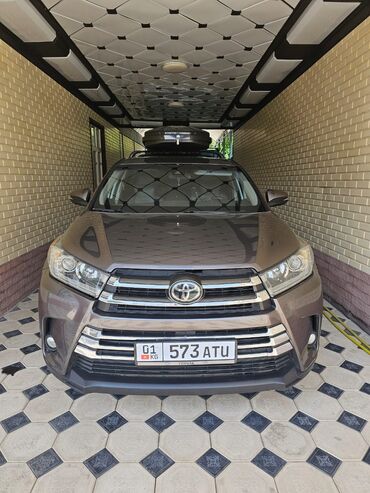 авто в кредит без первоначального взноса: Toyota Highlander: 2018 г., 3.5 л, Автомат, Бензин, Внедорожник