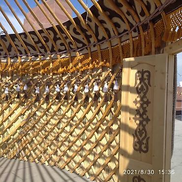 Аренда юрт: Аренда юрты, Каркас Деревянный, 85 баш, Казан, Посуда, С полом — 19