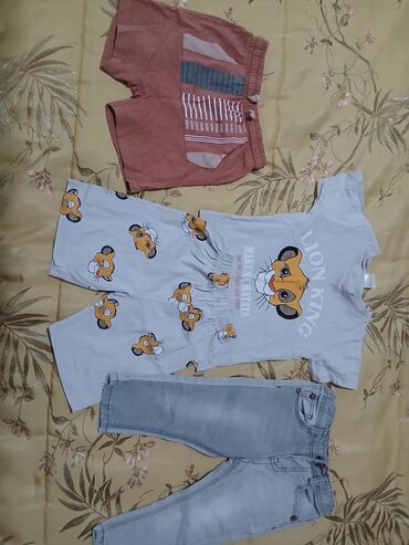 детские футболки майнкрафт: Uşaq geyimləri dəsti Coxusu brend geyimleridi - Lion King temalı açıq