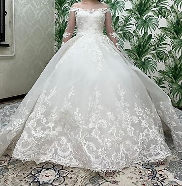 бальные платье: Пышное свадебное платье принцесса - Силуэт: ball gown/пышное, с — 2