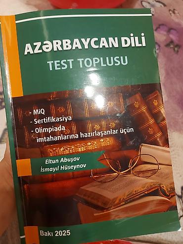 Testlər: Məhsul: “Azərbaycan Dili – Test Toplusu” Təsvir: - MiQ, Sertifikasiya — 2