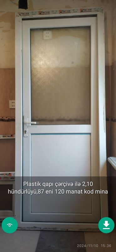 Plastik qapılar: Qapilar pəncərələr plasdik şekillerde qiymətlər məlumatlar unvan qeyd -da lalafo.az — 3 Plastik qapılar: Qapilar pəncərələr plasdik şekillerde qiymətlər məlumatlar unvan qeyd — 3