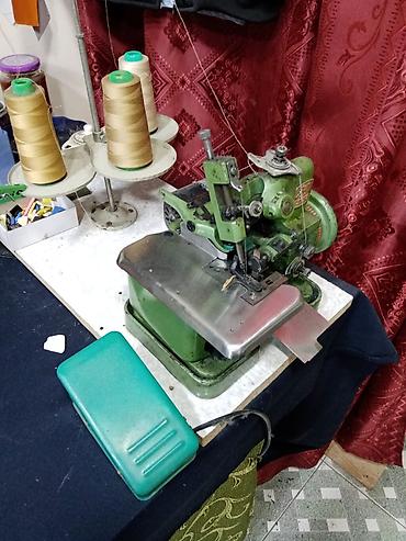 Tikiş maşınları: Tikiş maşını İşlənmiş,Overlok, 3 saplı, Ünvandan götürmə — 1