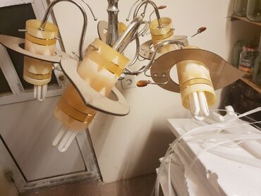 Digər ev dekoru: Çılçıraq, 5 lampa, Metal