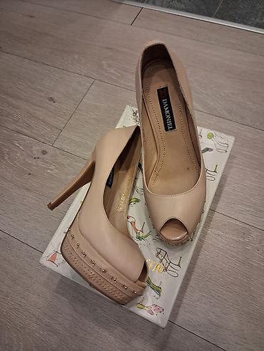 foot patch: Туфли, 36, 36.5, Новый, цвет - Бежевый, Самовывоз — 4