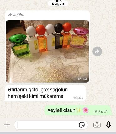 Ətriyyat: Məhsul: Parfüm yağları və flakonlarda hazır ətirlər Təsvir: - Geniş — 14