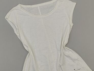 calvin klein t shirty damskie białe: T-shirt, M, stan - Dobry