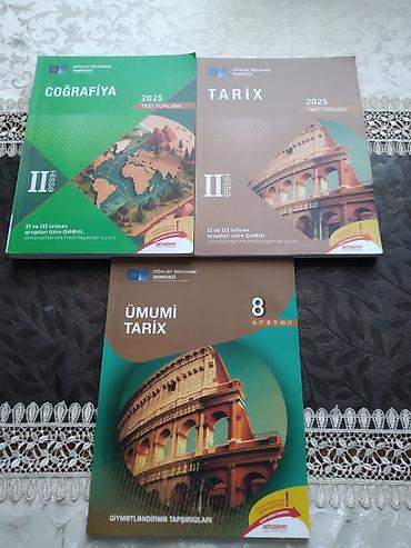 Другие книги и журналы: Kitablar,testlər,ədəd ilə və hamısı birlikdə olar almaq.Ədədi yarı — 3