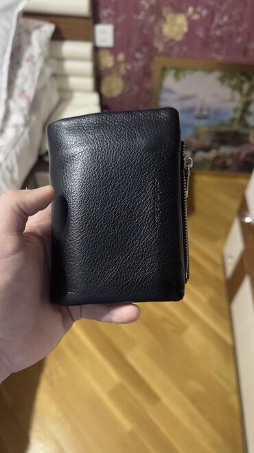 вещи бу купить: Pulqabı, Təbii dəri, Yeni