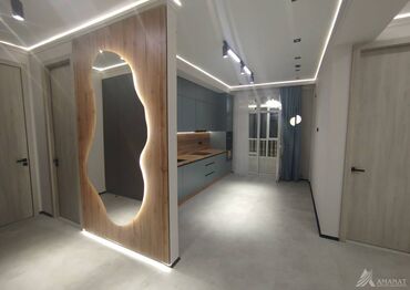 ищу квартиру в районе кызыл аскер: 3 бөлмө, 100 кв. м, Элитка, 2 кабат, Дизайнердик ремонт
