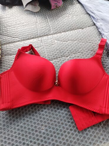 bhs voluptuous brushalter iz uk: Satin, With push-up, color - Red
