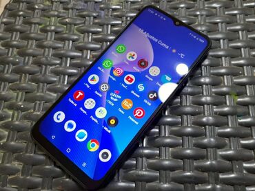 Realme C33 2023, 128 ГБ, цвет - Синий, Гарантия, Кнопочный, Сенсорный