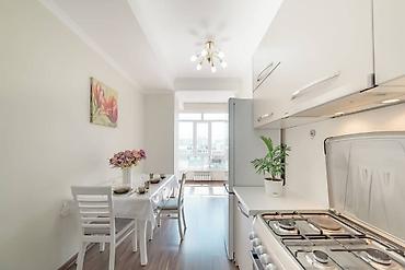 Посуточная аренда квартир: 1 комната, Душевая кабина, Постельное белье, Кондиционер — 12