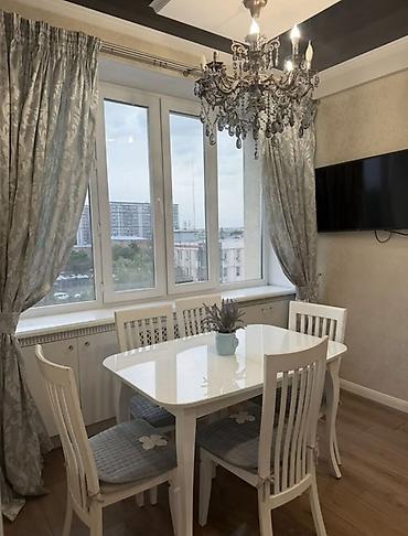 flat in osh: 2 комнаты, Агентство недвижимости, Парам без детей, от 6 месяцев, от 1 года, С мебелью полностью — 1