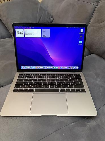 apple mini: Apple MacBook Air (13", 2018) - Rəng: Gümüş - Ekran: 13.3" Retina — 2