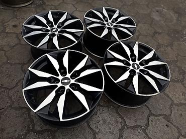 Диски: Литые Диски R 18 Chevrolet, Комплект, отверстий - 5, Б/у — 8