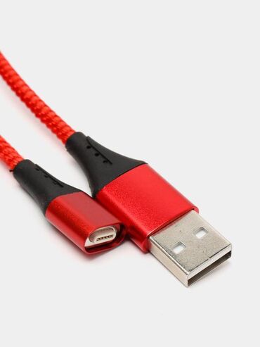 Kabellər, adapterlər: Maqnitli USB kabel Type C, 1 metr 7₼, metrolara çatdırılma pulsuz — 3