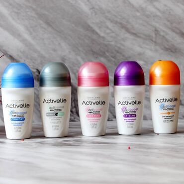 Bədənə qulluq: Oriflame-dən Actiwell roll-on dezodorantları. Tər və qoxudan 48