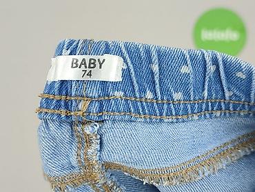 cropp torba: Spodnie jeansowe, Baby Pink, 6-9 miesięcy, stan - Bardzo dobry — 4