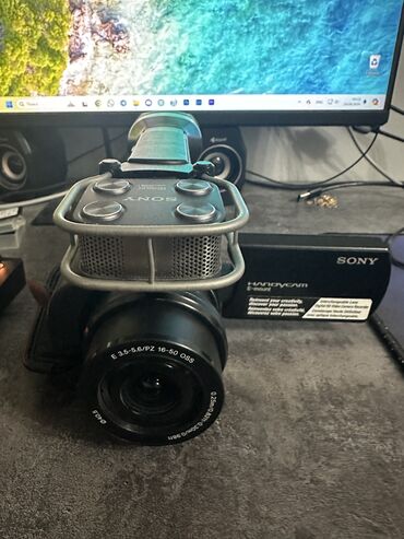 canon eos 550d: Продается профессиональная камера Sony Nex vg 10 Объектив 16-55