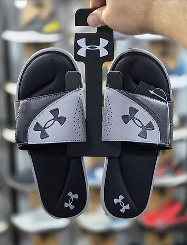 pull and: Мужские сандалии, 40, Under Armour, Новый, цвет - Серый, Самовывоз, Платная доставка — 1