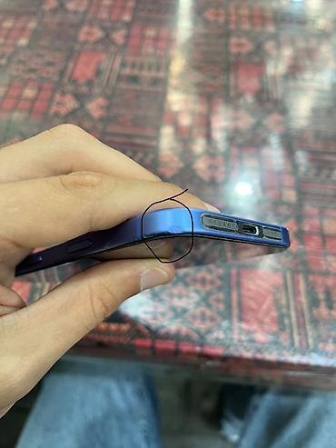 Mobil telefonlar: IPhone 16, 128 GB, Göy, Zəmanət, Face ID, Sənədlərlə — 7