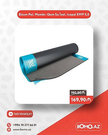quyu qazan usta: 🔥 Bitum Polimer Membranı Qumlu Su İzolyasiya Icopal Ultranap EMP 5,0 — 1