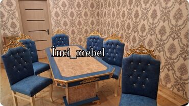 Sifarişlə masa və oturacaq dəstləri: Dördbucaq masa, Qonaq otağı üçün -da lalafo.az — 13 Sifarişlə masa və oturacaq dəstləri: Dördbucaq masa, Qonaq otağı üçün — 13