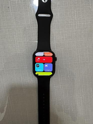 Smart saatlar: İşlənmiş, Smart saat, Apple, Sensor ekran, rəng - Qara — 1