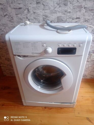Paltaryuyan maşınlar: Paltaryuyan maşın Indesit, 6 kq, Təmirə ehtiyacı var, Avtomat, Qurutma var, Kredit yoxdur, Ünvandan götürmə