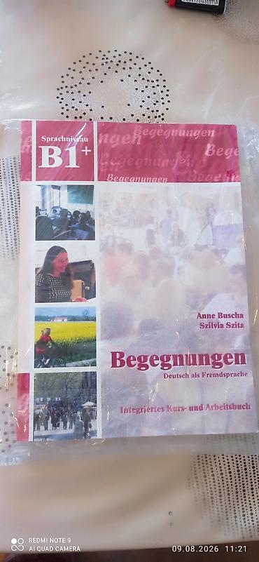 alman markası: Məhsul: “Begegnungen – Deutsch als Fremdsprache” B1+ Müəlliflər: Anne — 1