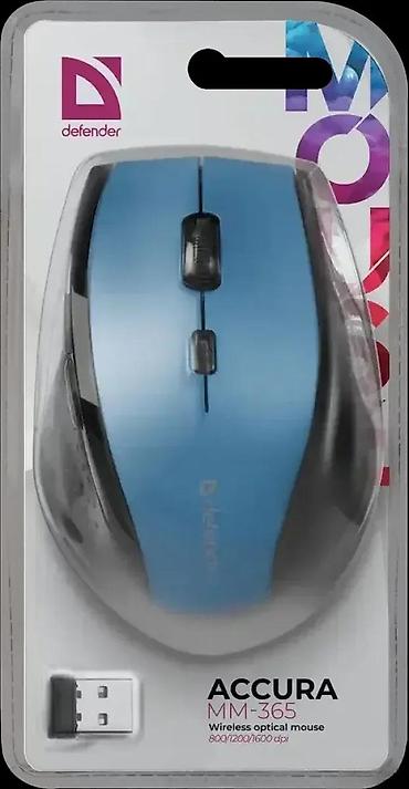 Kompjuterski miševi: Bežični optički miš Defender ACCURA MM-365 - Bežična veza preko nano — 2