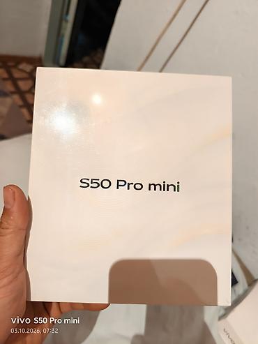 Уюлдук телефондор жана аксессуарлар: Vivo S50 Pro Mini, Жаңы, 512 ГБ, түсү - Ак, 2 SIM — 1