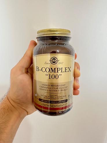Solgar B-Complex "100" Vitamin B (Amerika vitamin) - supplement qida
