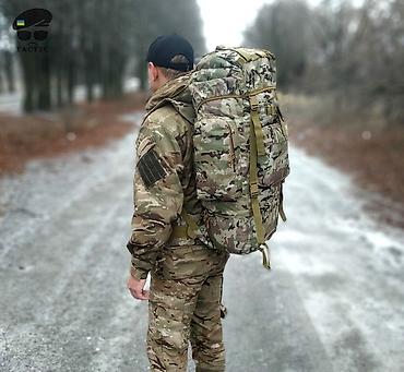backpack: 120 litrlik bag tactical arxasi demirli — 4