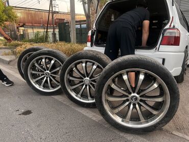 Диски: Железные Диски R 19 Toyota, Комплект, отверстий - 5, Б/у