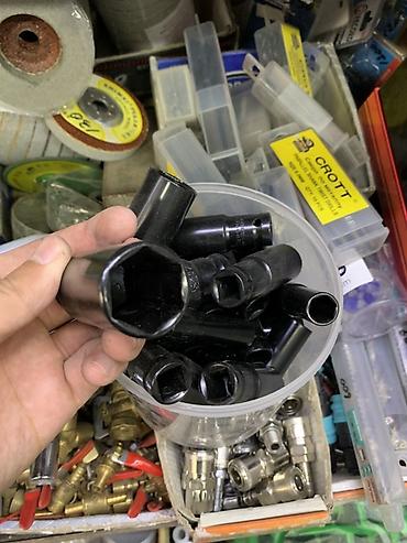 Головки ударные глубокие 1/2" Описание: - Профессиональные ударные
