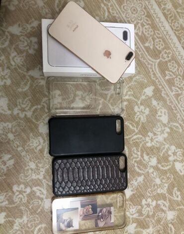 продам айфон 8 плюс: IPhone 8 Plus, Золотой, Коробка
