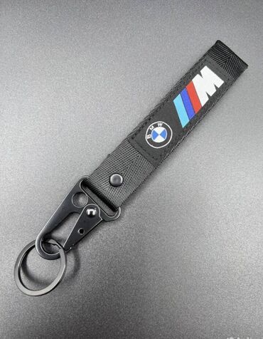 брелок для сигнализации старлайн: Брелок-лента тканевый, с ярким логотипом BMW Ⓜ️ Performance. Стильный
