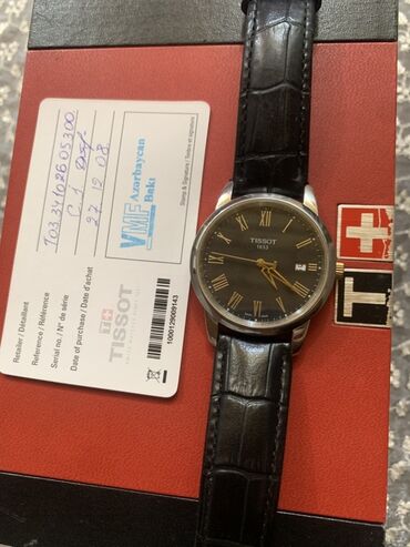 Daewoo: Наручные часы, Tissot, цвет - Черный