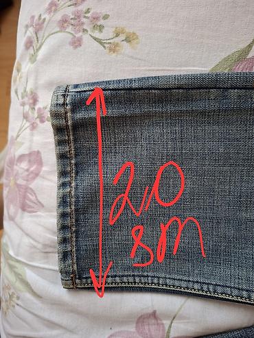 kambat şalvar: Şalvar. Bootcut modeldir. 100% cotton, və İtaliya istehsalıdır — 4
