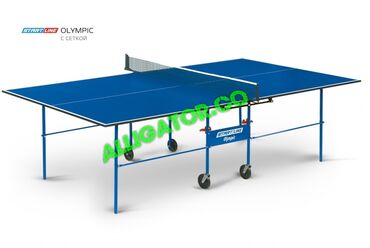 Настольные игры: Теннисный стол START LINE Olympic с сеткой Теннисный стол для частного