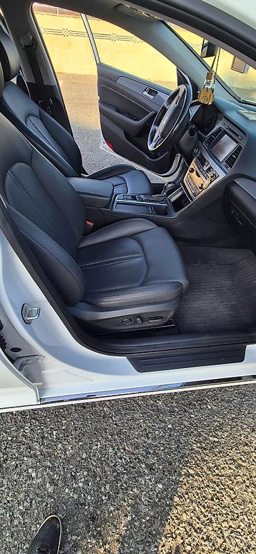 Hyundai: Hyundai Sonata Hybrid sedan - Kuzov: ağ rəng, 4 qapı, aerodinamik — 10