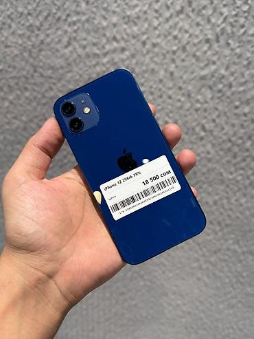 IPhone 12, Б/у, 256 ГБ, Синий, В рассрочку, 79 %