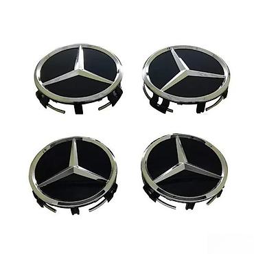 auto maglenke: Cepovi za felne Mercedes 75mm - crni. Novi cepovi za flene Mercedes. ✨ — 1