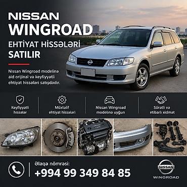 masin mator: Nissan Wingroad ehtiyat hissələri - Nissan Wingroad modelinə uyğun — 1